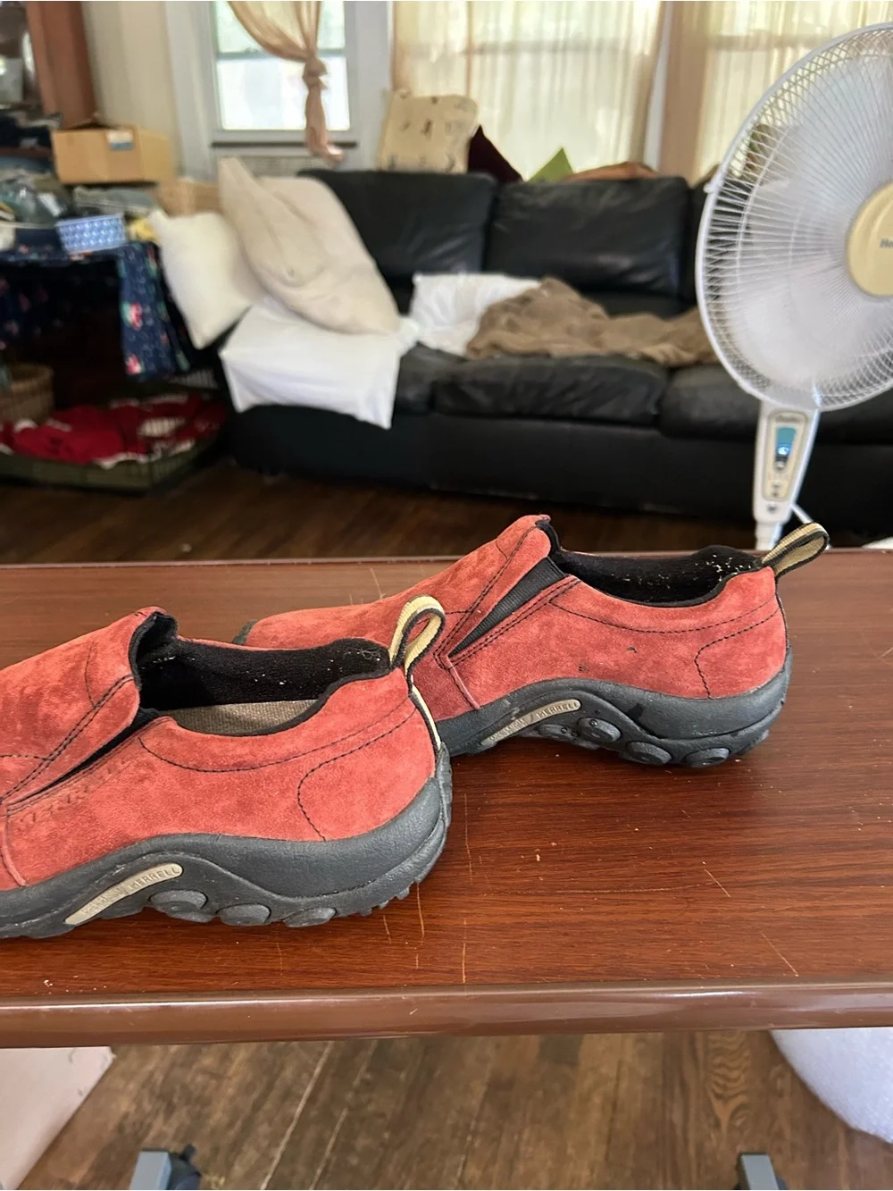 Merrell russet, red jungle mocs, women’s size 8 very nice condition